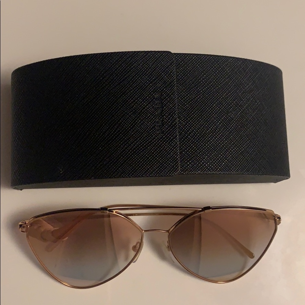 Prada rose color sunglasses